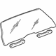 Toyota 68150-35250 Glass, Gray, Rear