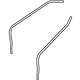 Toyota 63249-20250 Drain Hose, Front