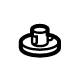 Toyota 63327-30070 Headliner Fastener
