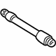 Toyota 41337-60010 Axle Shaft, Driver Side