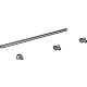 Toyota 67897-0E040 Weatherstrip, Rear