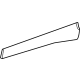 Toyota 75741-0E903 Outer Molding, Outside Passenger Side