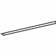 Toyota 75937-0E020 Black Out Tape, Inner Upper Passenger Side