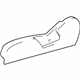 Toyota 71812-35090-C0 Cushion Shield, Driver Side BLACK
