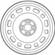 Toyota 42611-WB006 Wheel, Spare