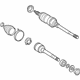 Toyota 43410-06330 Axle Assembly, Passenger Side