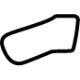 Toyota 69283-30060-C1 Handle, Inside Cap, Passenger Side