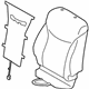 Toyota 71073-47362-B6 Seat Back Cover, Gray, Passenger Side