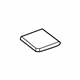 Toyota 63484-WAA01 Molding Pad, Front
