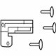 Toyota 81197-52070 Repair Bracket, Lower Passenger Side