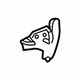 Toyota 71485-AE060-B0 Hinge Cover, Driver Side