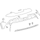 Toyota 76085-0E931 Spoiler Assembly, Rear