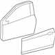 Toyota 67001-52580 Door Shell, Passenger Side