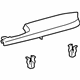Toyota 74250-06040-A0 Armrest, Rear Passenger Side