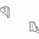 Toyota 57167-02040 Lower Tie Bar Gusset, Passenger Side