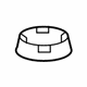 Toyota 52272-0E030 Stopper, Upper