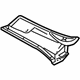 Toyota 55709-47050 Cowl Grille, Driver Side