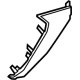 Toyota 55312-0C050-C0 Finish Molding, Lower Driver Side