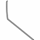 Toyota 75574-F4010 Reveal Molding, Outside Driver Side