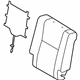 Toyota 71077-0C331-B0 Seat Back Cover, Gray, Passenger Side