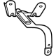 Toyota 16021-F0050 Water Pump Mount Bracket