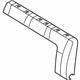 Toyota 71551-04150 Seat Back Pad, Front