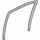 Toyota 68142-52170 Run Weatherstrip, Passenger Side