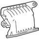 Toyota 87220-02060 Air Duct, Center