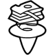 Toyota 90118-WA026 Lower Quarter Trim Clip