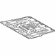 Toyota 58311-35081 Rear Floor Pan