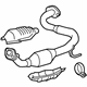 Toyota 17450-0P410 Front Pipe, Driver Side