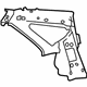 Toyota 61707-07010 Front Panel, Inner Passenger Side