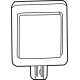 Toyota 882B1-0E010 Radar Sensor, Front