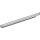 Toyota 68171-0E080 Belt Weatherstrip, Inner Passenger Side