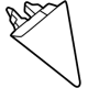 Toyota 55453-0A040 Pad, Lower Passenge Side