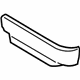 Toyota 71867-60020-B0 Front Shield, Gray, Passenger Side