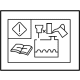 Toyota 11285-F4020 Caution Label