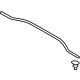 Toyota 53383-0A040 Seal To Hood, Front