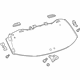 Toyota 68105-0E080 Lift Gate Glass, Rear