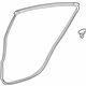 Toyota 67871-52190 Surround Weatherstrip, Passenger Side
