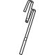 Toyota 72507-08050-B4 Handle, Gray, Driver Side