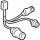Toyota 81555-21240 Socket & Wire, Rear