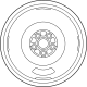 Toyota SU003-11203 Spare Wheel