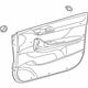 Toyota 67610-74040-C0 Door Trim Panel, Passenger Side