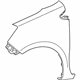 Toyota 53801-52190 Fender, Front Passenger Side