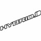 Toyota 75374-52131 Emblem, Passenger Side