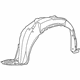 Toyota 53875-52450 Fender Liner, Passenger Side