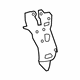 Toyota 55241-02020 Insulator Pad, Passenger Side