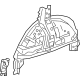 Toyota 61607-0A060 Inner Wheelhouse, Passenger Side