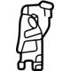 Toyota 61673-0A010 Lower Reinforcement, Inner Passenger Side